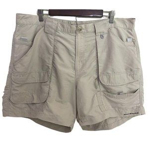 COLUMBIA‎ PFG Nylon Shorts Omni Shade Beige 40W